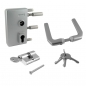 Preview: Swing gate lock GTS 2 silver handle no. 1047