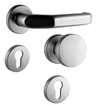 Complete knob-lever set