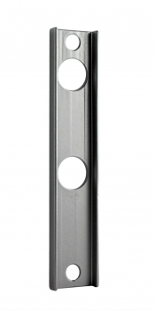 Adapter for round pipes plastic coated