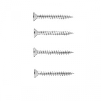 Door lock set with long plate