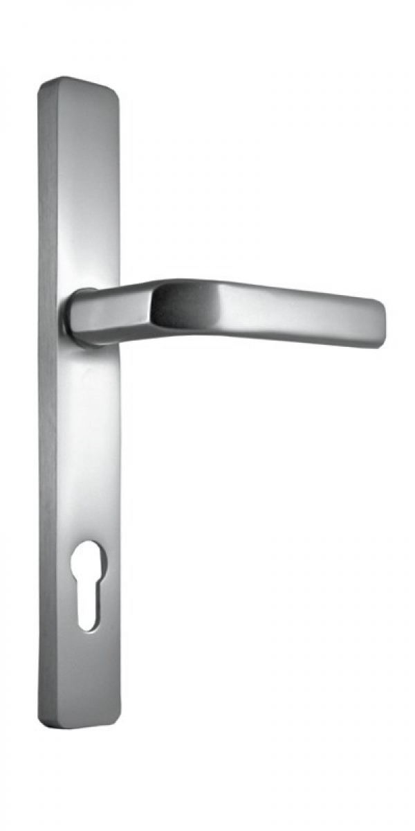 Door lock set with long plate no. 825 w/ knob and handle