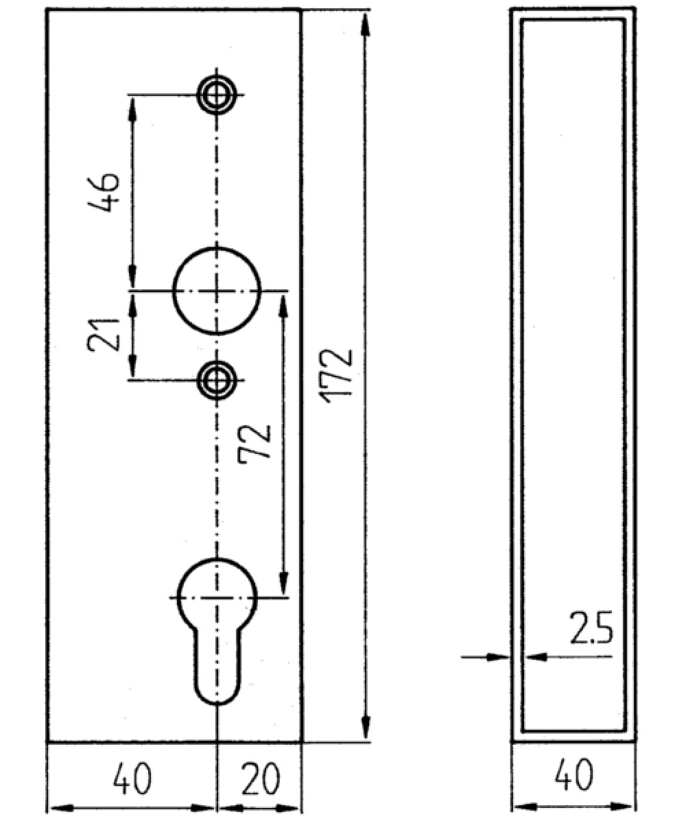 Lock case, ESK-40